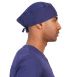 medical scrub unisex navy cap