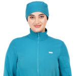 Unisex Teal Scrub Cap in Polyester