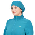 Unisex Teal Scrub Cap in Polyester