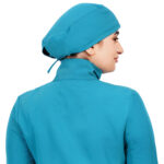 Unisex Teal Scrub Cap in Polyester