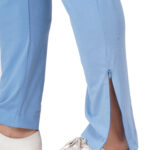 Men Scrub Cornflower Blue Bottoms Slim Fit in Cotton