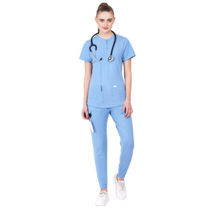 Mikal Scrubs Cornflower Blue