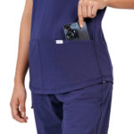 Mikal Scrubs Navy Blue