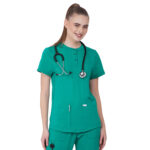 Mikal Scrubs Surgical Green