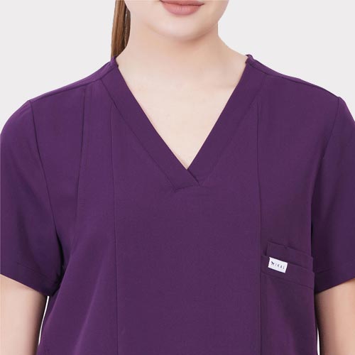 Women Tops aubergine